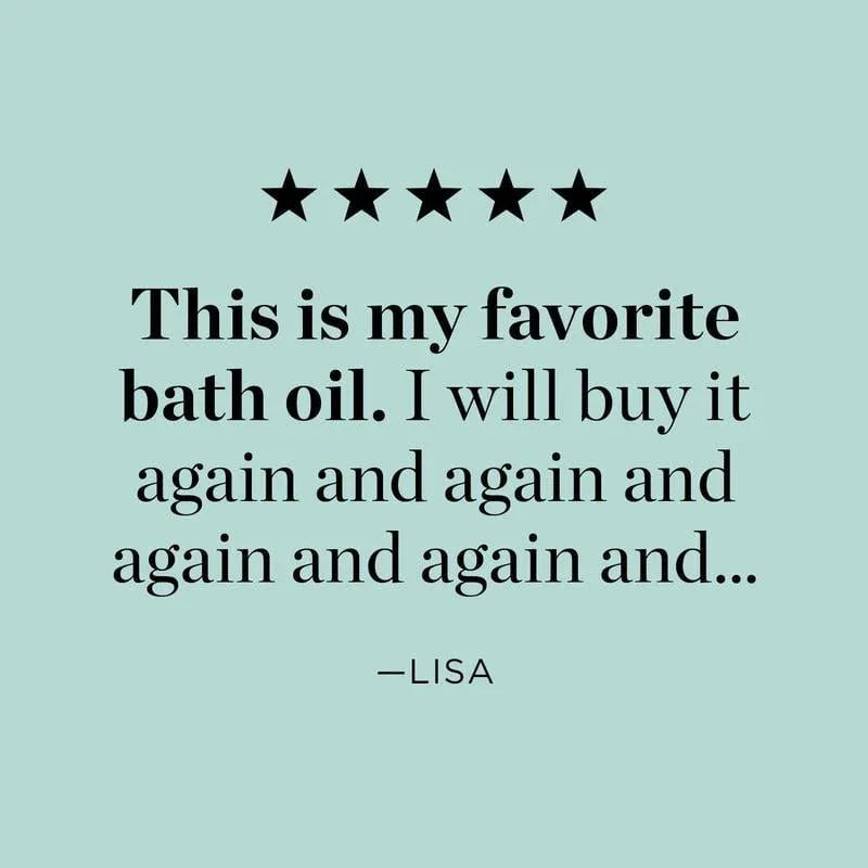 🛁 Moisturizing Bath Oil for Soft, Smooth Skin✨
