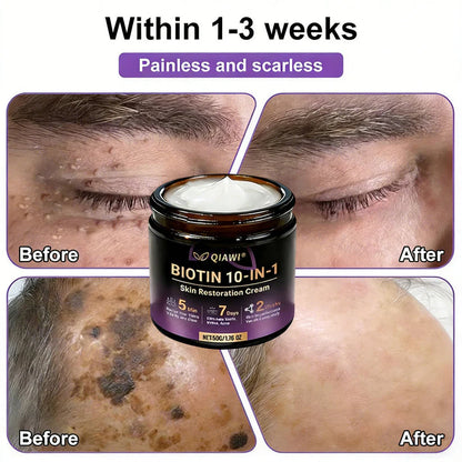 Made and Shipped from USA🍁QIAWI® Biotin 10-in-1 Skin Restoration Cream - Last Day Promotion: 75% OFF