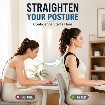 Posture Support Strap – Lightweight Back & Shoulder Corrector for Men & Women