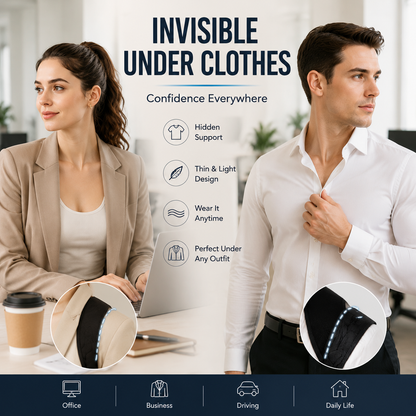 Posture Support Strap – Lightweight Back & Shoulder Corrector for Men & Women