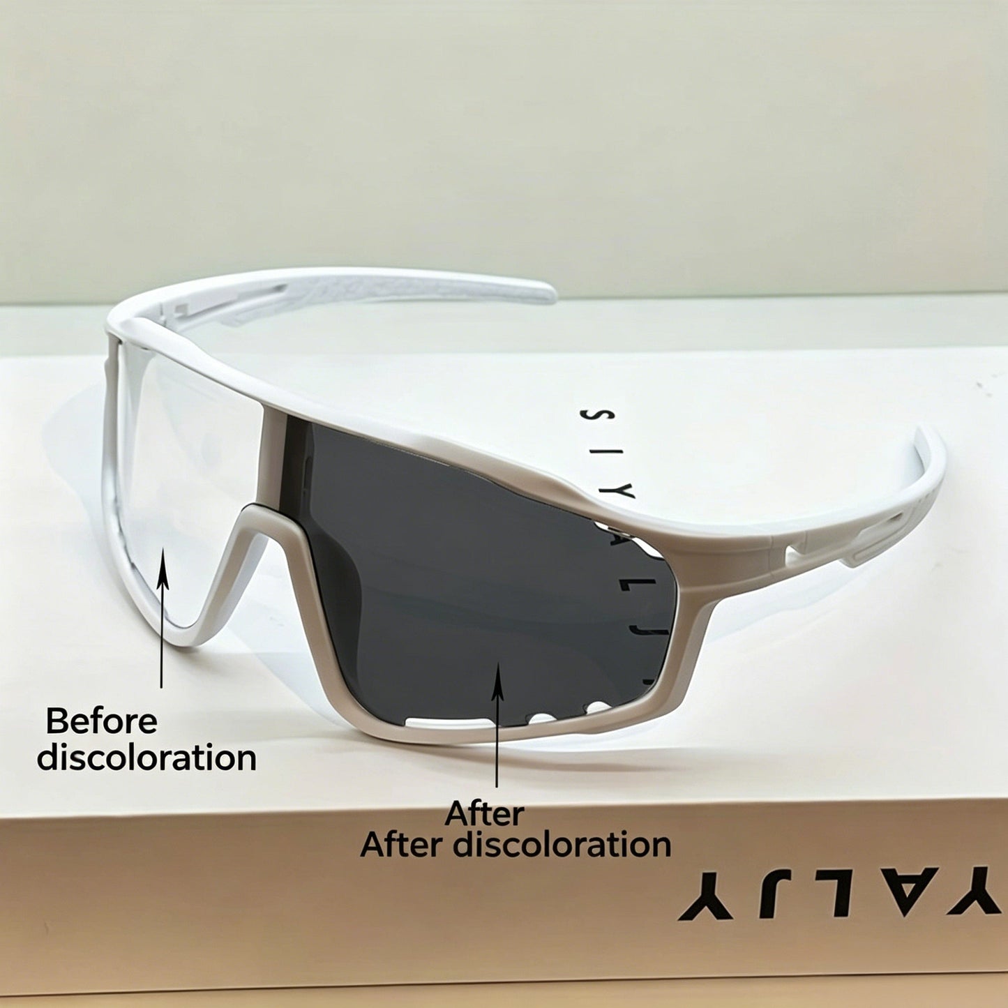 ☀️UV400 Photochromic Polarized Safety Glasses