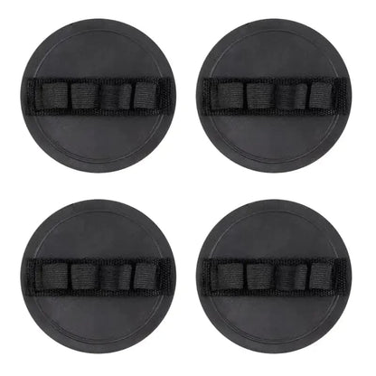 🧽 4-Pack Soft Rubber Shower Scrubber – Gentle Yet Effective, Exfoliates & Cleanses All Skin Types