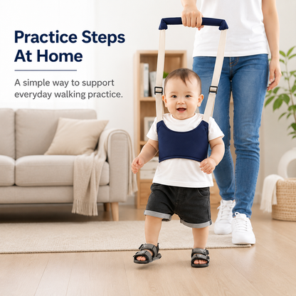 👶 Ergonomic Baby Walking Support Harness – Breathable Toddler First Steps Helper ✨