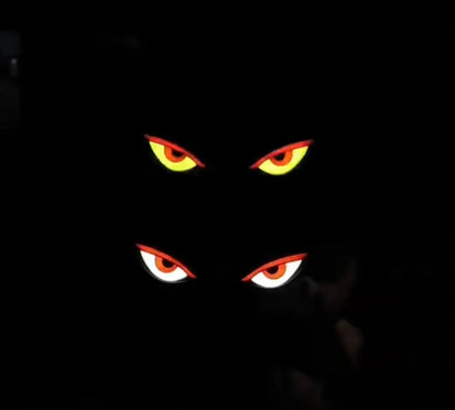 🔥Solar Demon Eye LED Car Window Light – Turn Your Ride Into a Beast