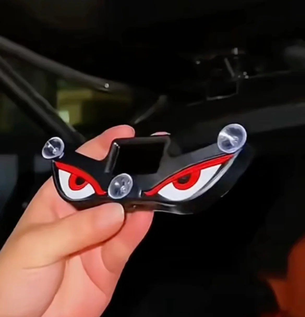🔥Solar Demon Eye LED Car Window Light – Turn Your Ride Into a Beast