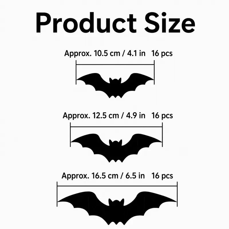 🦇3D Bat Light LED Decorations