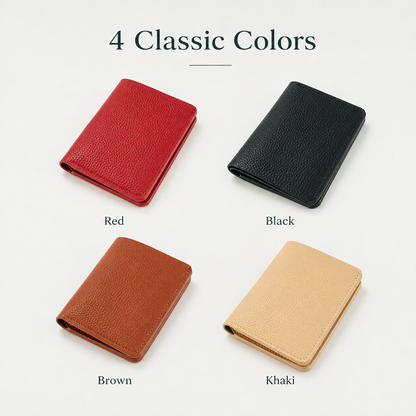🔥100% Handmade Full-Grain Leather Wallet (Daniel Brooks 𝐇𝐚𝐧𝐝𝐦𝐚𝐝𝐞)