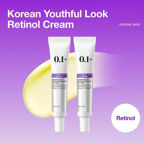 Inklull Retinol 0.1 Caffeine Revitalizing Eye Cream 30g | retinol, eyecream, korean skincare, moisturizer, anti-wrinkle, anti-aging, age-defying, rejuvenate, radiance
