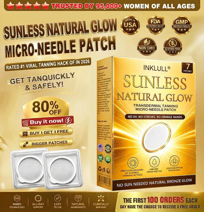 𝑶𝒇𝒇𝒊𝒄𝒊𝒂𝒍 𝑺𝒕𝒐𝒓𝒆 | ☀️☀️ Inklull® 𝐒𝐮𝐧𝐥𝐞𝐬𝐬 𝐍𝐚𝐭𝐮𝐫𝐚𝐥 𝐆𝐥𝐨𝐰 𝐓𝐚𝐧𝐧𝐢𝐧𝐠 𝐌𝐢𝐜𝐫𝐨𝐧𝐞𝐞𝐝𝐥𝐞 𝐏𝐚𝐭𝐜𝐡 🇺🇸 (𝐉𝐮𝐬𝐭 𝐨𝐧𝐜𝐞 𝐚 𝐝𝐚𝐲) 𝐕𝐢𝐬𝐢𝐛𝐥𝐞 𝐁𝐫𝐨𝐧𝐳𝐞 𝐆𝐥𝐨𝐰 𝐢𝐧 𝟕 𝐃𝐚𝐲𝐬 ✅ 𝐍𝐨 𝐔𝐕, 𝐍𝐨 𝐎𝐫𝐚𝐧𝐠𝐞, 𝐍𝐨 𝐒𝐭𝐫𝐞𝐚𝐤𝐬, 𝐍𝐨 𝐃𝐇𝐀, 𝐍𝐨 𝐌𝐞𝐬𝐬.