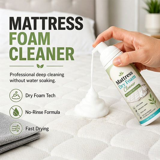 🔥Limited Time Promotion 50% OFF🔥Waterless Carpet Foam Stain Remover with Towel
